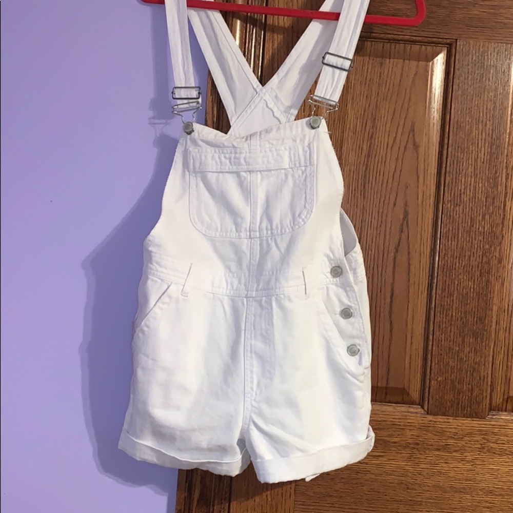 White tip shop moto overalls 8